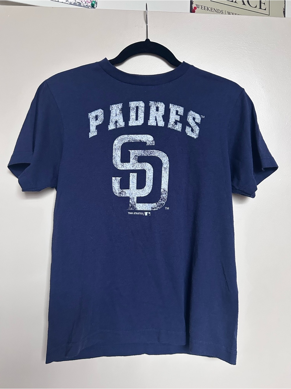 Genuine Merchandise Navy San Diego Padres Graphic Tee
